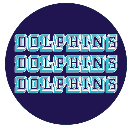 Hometown Series - Gulf Shores Dolphins Button