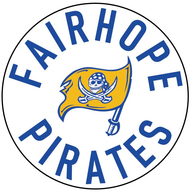 Fairhope Pirates Flag Button