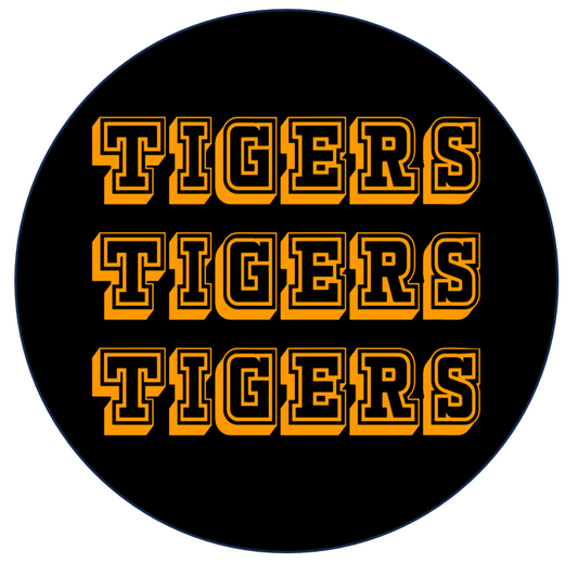 Hometown Series - Baldwin County Tigers Button