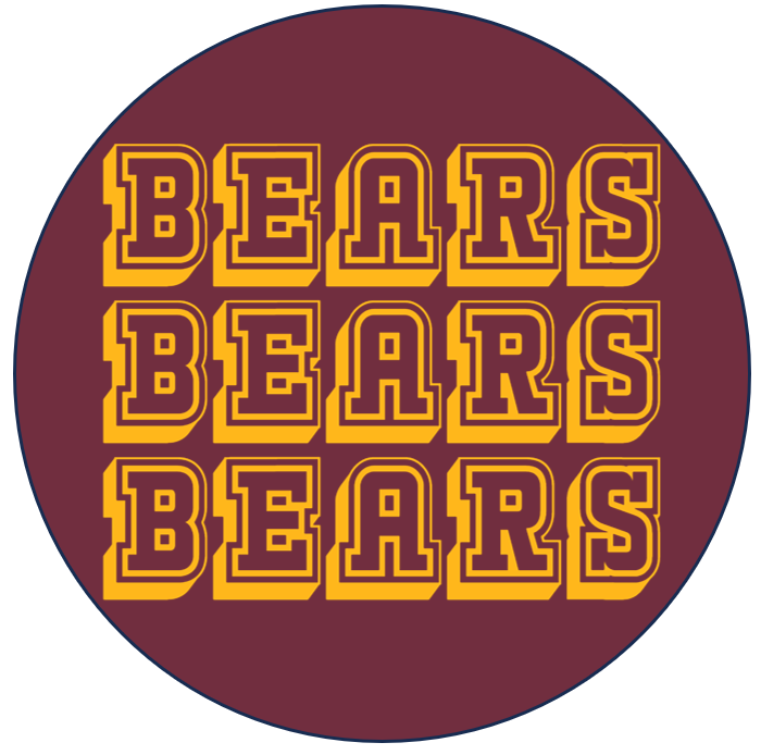 Hometown Series - Robertsdale Bears Button